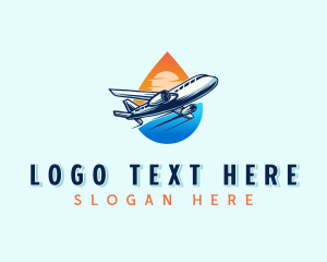 Aviation Airplane Travel Logo