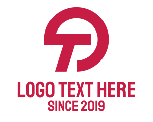 Identity - Red Stroke Tech logo design