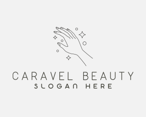 Salon Fingernail Beauty logo design