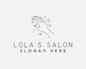 Salon Fingernail Beauty logo design