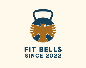 Falcon Fitness Kettlebell  logo design