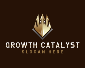 Arrow Graph Investment logo design