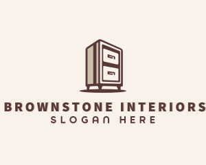 Interior Cabinet Furniture logo design