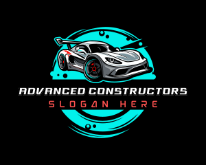 Car Automobile Racing logo design