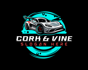 Car Automobile Racing logo design