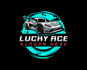 Car Automobile Racing logo design