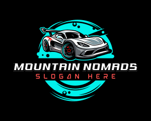 Car Automobile Racing logo design