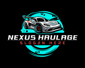 Car Automobile Racing logo design