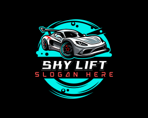 Car Automobile Racing logo design