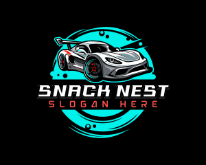 Car Automobile Racing logo design