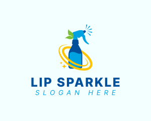 Natural Spray Cleaner logo design