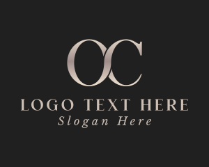 Stylish Boutique Letter OC logo