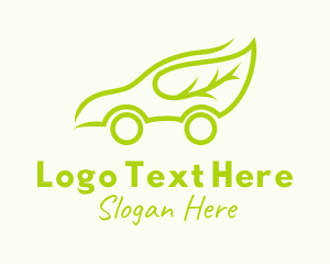 Eco Friendly Car  Logo