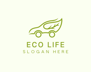 Eco Friendly Car  logo design