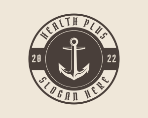 Pirate Ship Anchor Logo