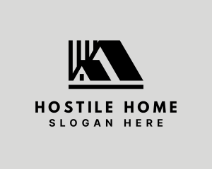 Subdivision Home Roof logo design