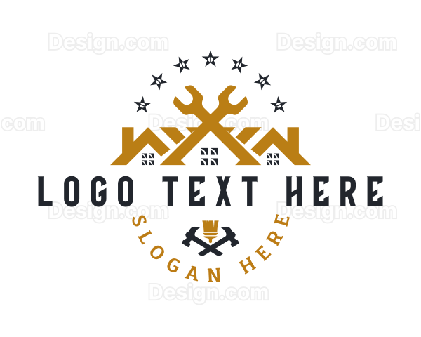 Wrench Roof Repair Logo