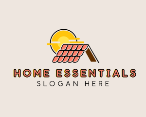 Home Tile Builder logo design