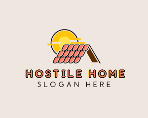 Home Tile Builder logo design