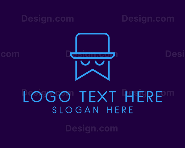 Top Hat Bookmark Logo