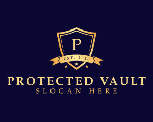 Elegant Security Shield logo design