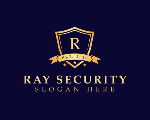 Elegant Security Shield logo design