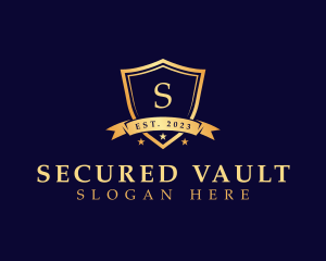 Elegant Security Shield logo design