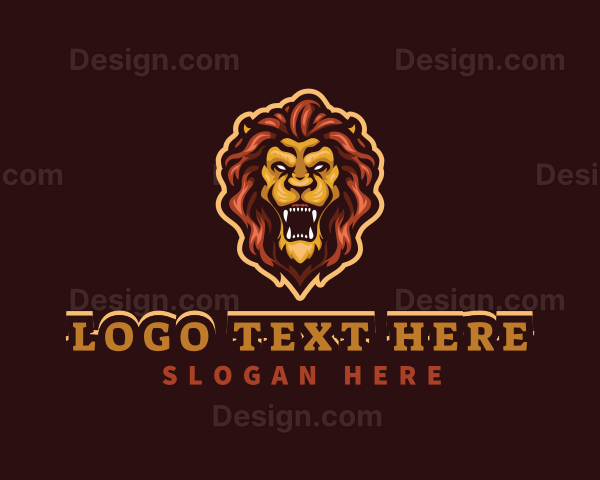 Gaming Lion Beast Logo