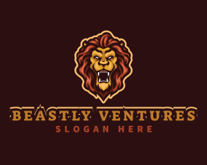 Gaming Lion Beast  logo design