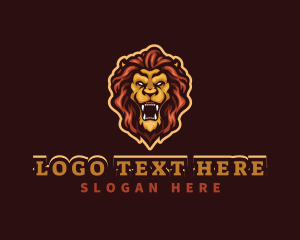 Lion - Gaming Lion Beast logo design