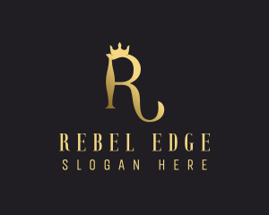 Elegant Regal Crown logo design