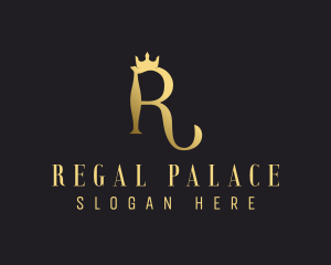 Elegant Regal Crown logo design