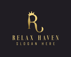 Elegant Regal Crown logo