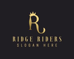 Elegant Regal Crown logo design