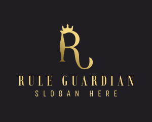 Elegant Regal Crown logo design