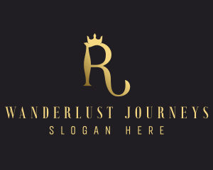 Elegant Regal Crown logo