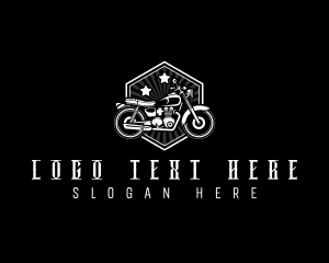 Biker Motorcycle Vehicle logo