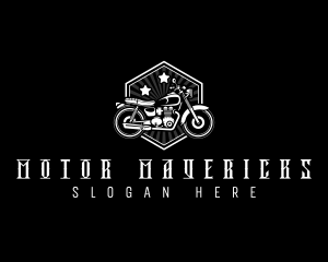 Biker Motorcycle Vehicle logo design