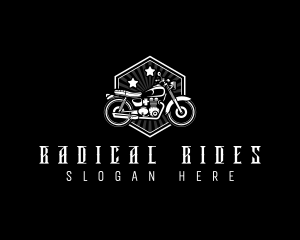 Biker Motorcycle Vehicle logo design