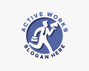 Human Resource Employee Outsourcing logo design