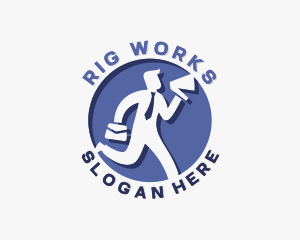 Human Resource Employee Outsourcing logo design