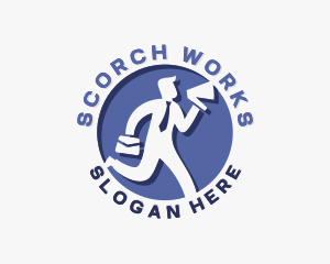 Human Resource Employee Outsourcing logo design