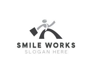 Human Employee Recruitment logo design