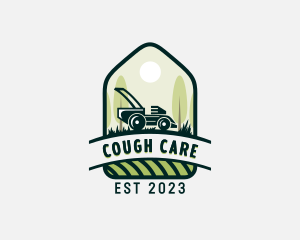 Lawn Care Grass Cutting logo design