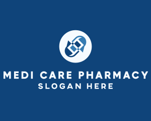 Medicine Pill Pharmacy logo design