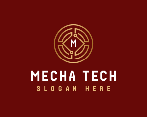 Coin Tech Cryptocurrency logo design