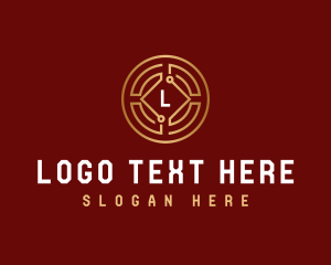 Cryptocurrency - Coin Tech Cryptocurrency logo design