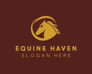 Equine Horse Animal logo design