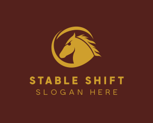 Equine Horse Animal logo design