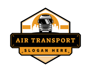 Bus Transport Logistic logo design